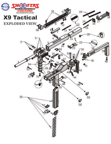 X-9 Tactical 9mm Semi-Auto